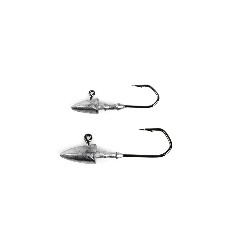 10 x Bullet Jig Heads Fishing Lures Soft Plastics Bream Gulp Shrimp 1/5 Oz 7G