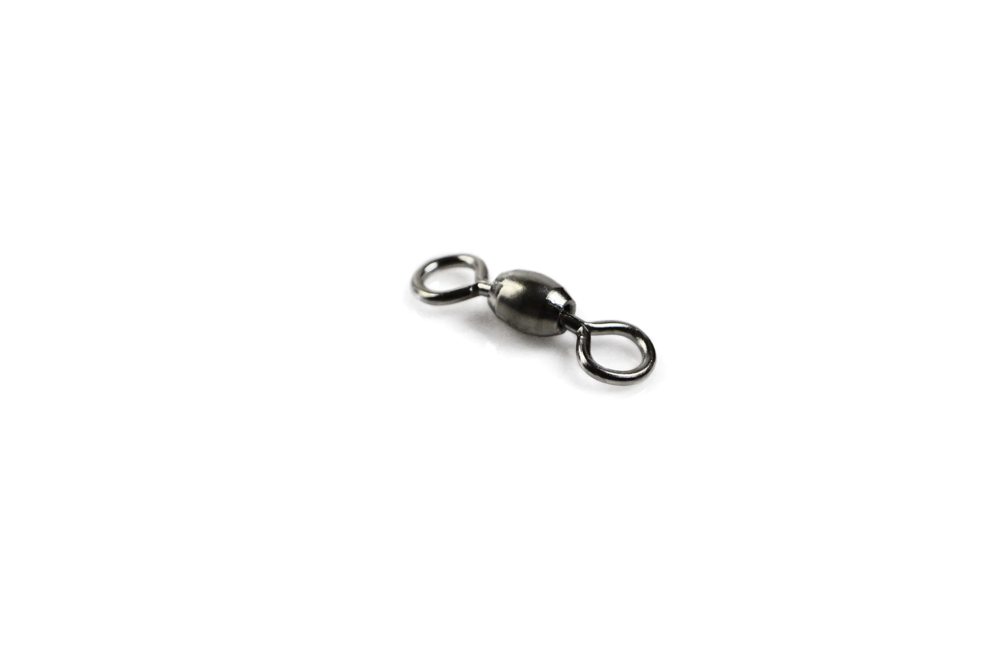 120Pcs X Silver Brass Barrel Fishing Swivel Ball Bearing Tackle Swivels
