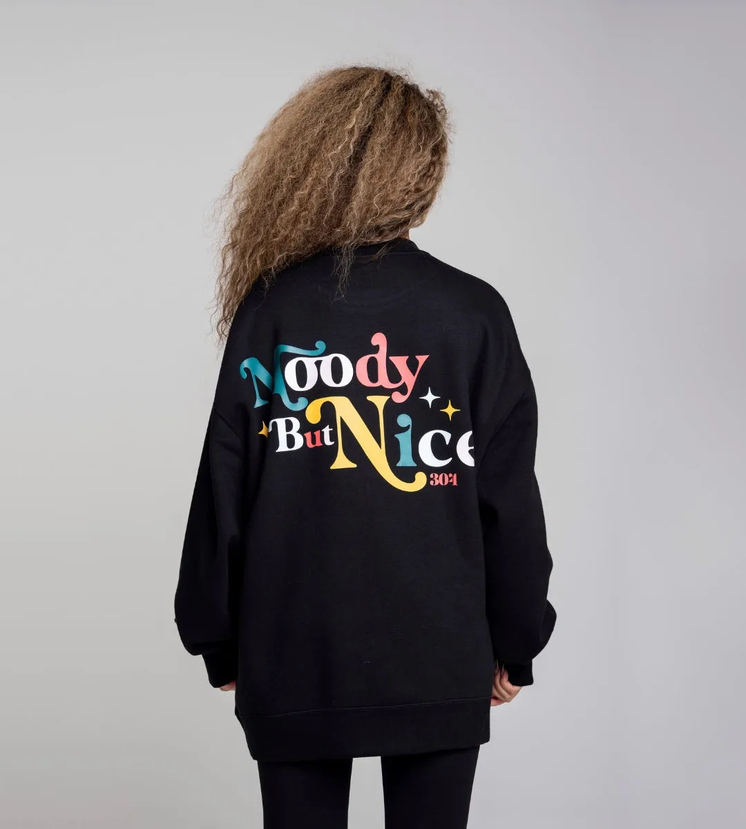 304 Womens Moody But Nice Sweater Black