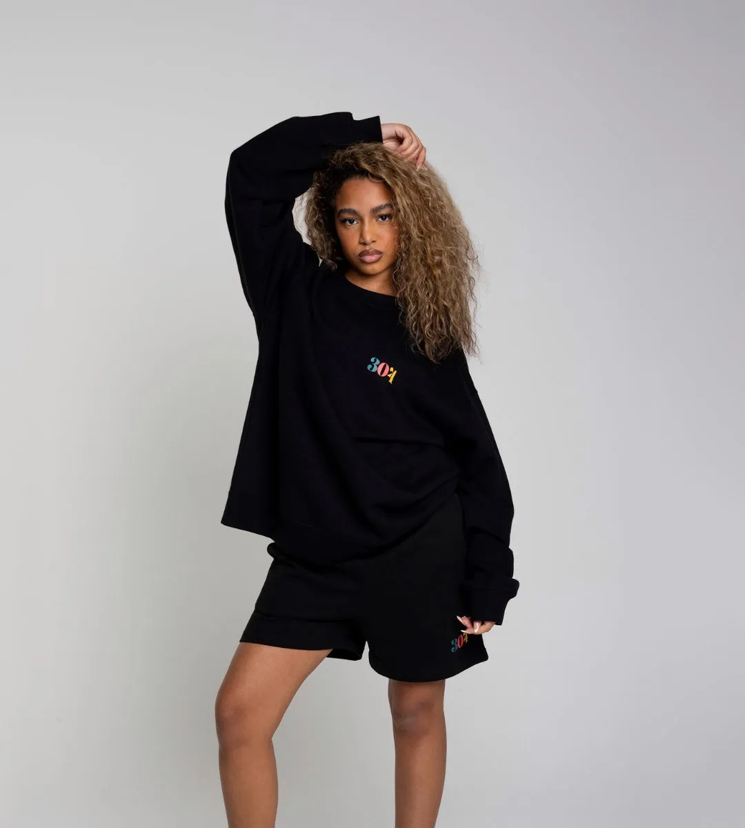 304 Womens Moody But Nice Sweater Black