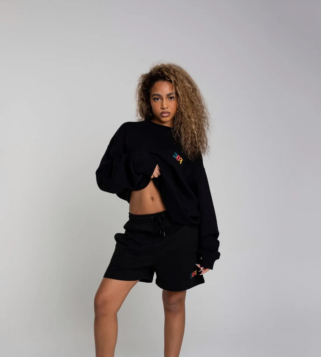 304 Womens Moody But Nice Sweater Black