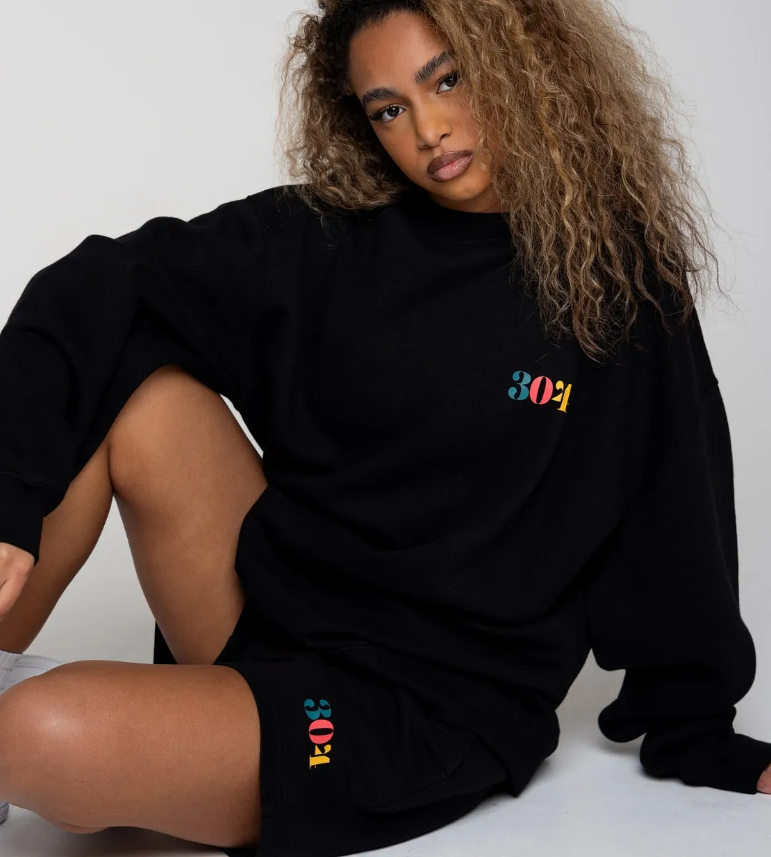304 Womens Moody But Nice Sweater Black