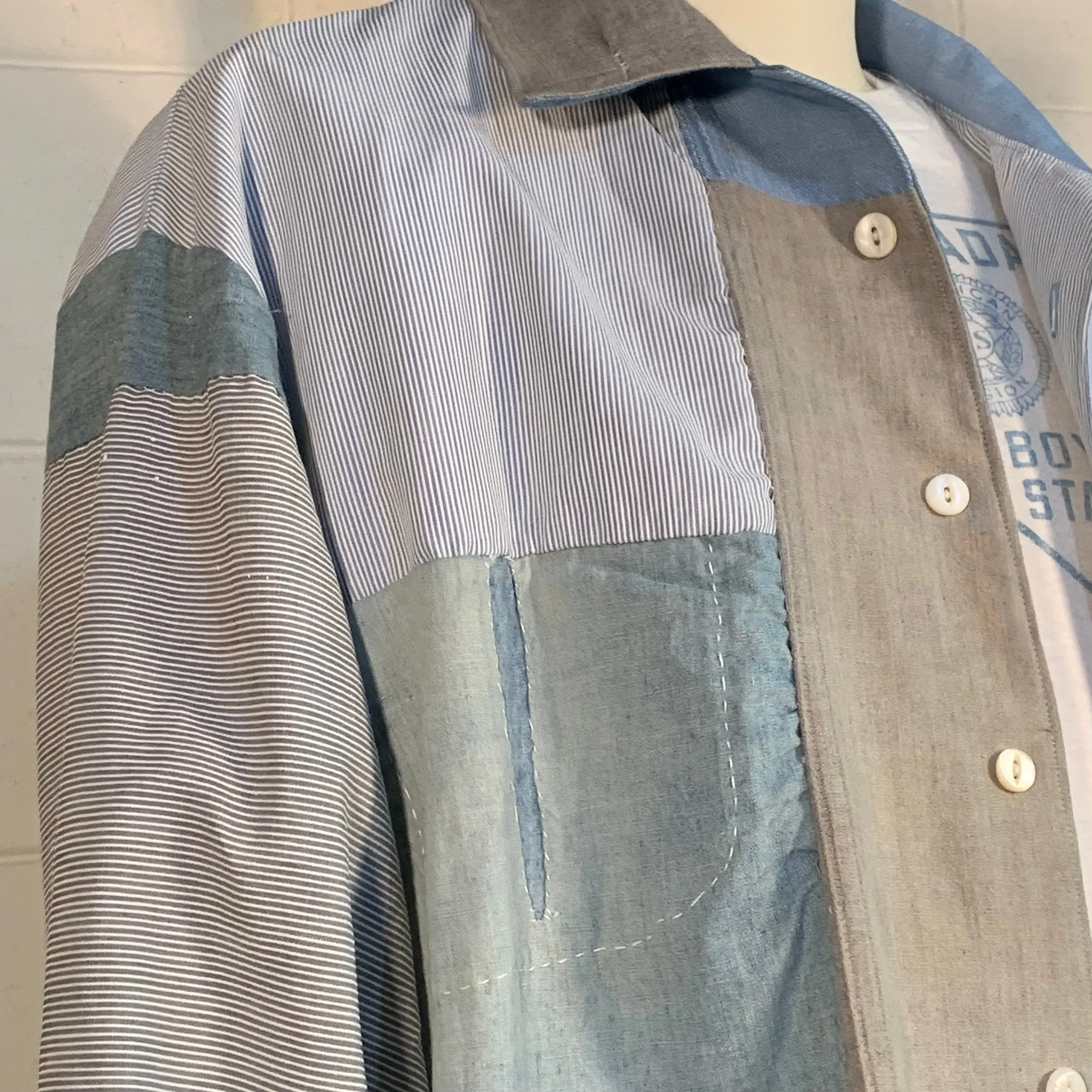 ALC- 1/1 Patchwork Shirt /// SOLD ///