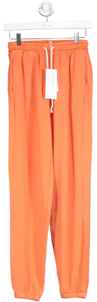 American Vintage Orange Supersoft Hapylife Joggers UK S