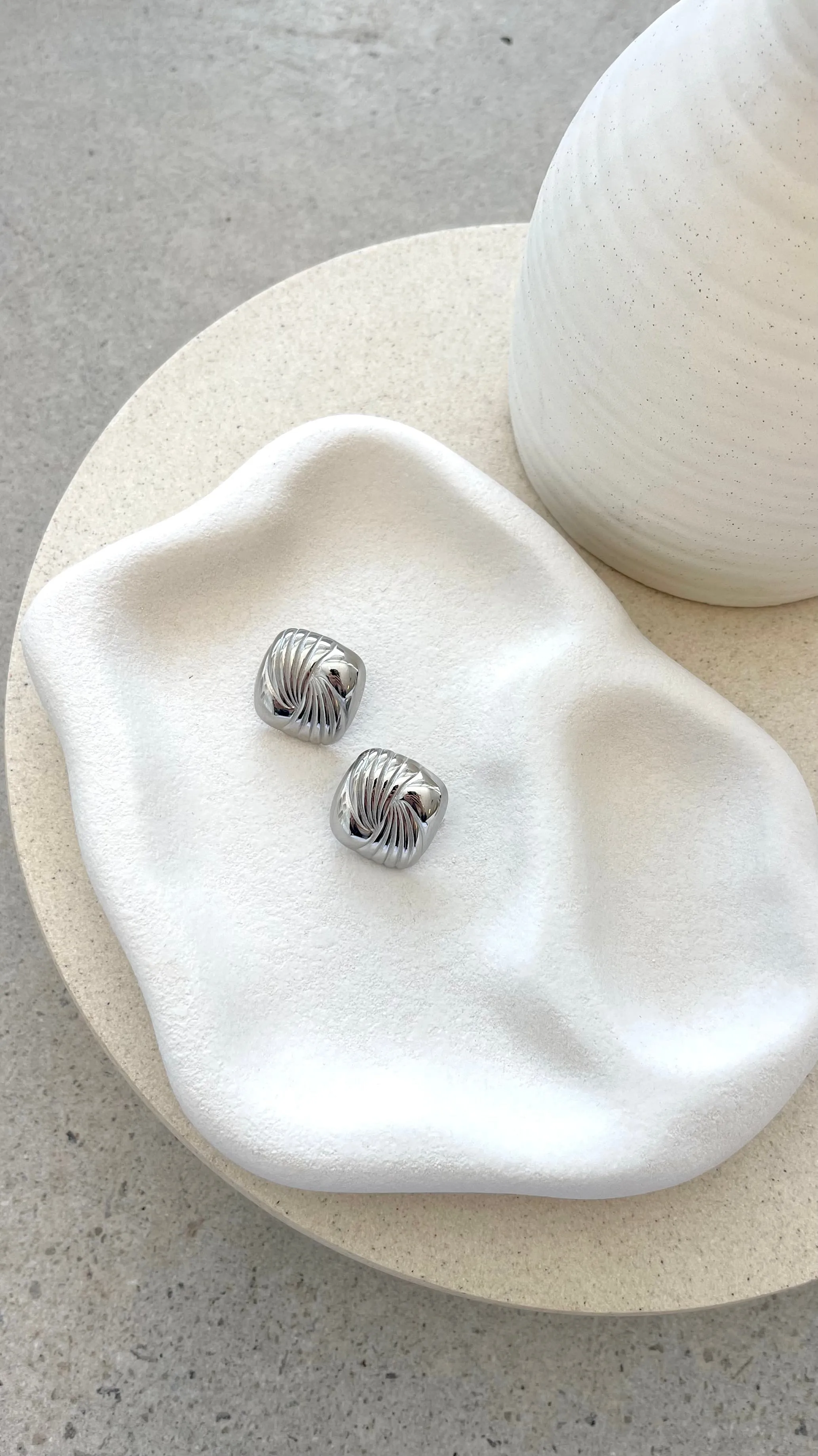 Amiri Earrings - Silver