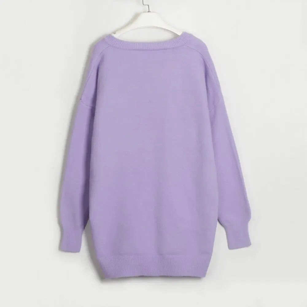 Annie Geometric Women Vest Sweater
