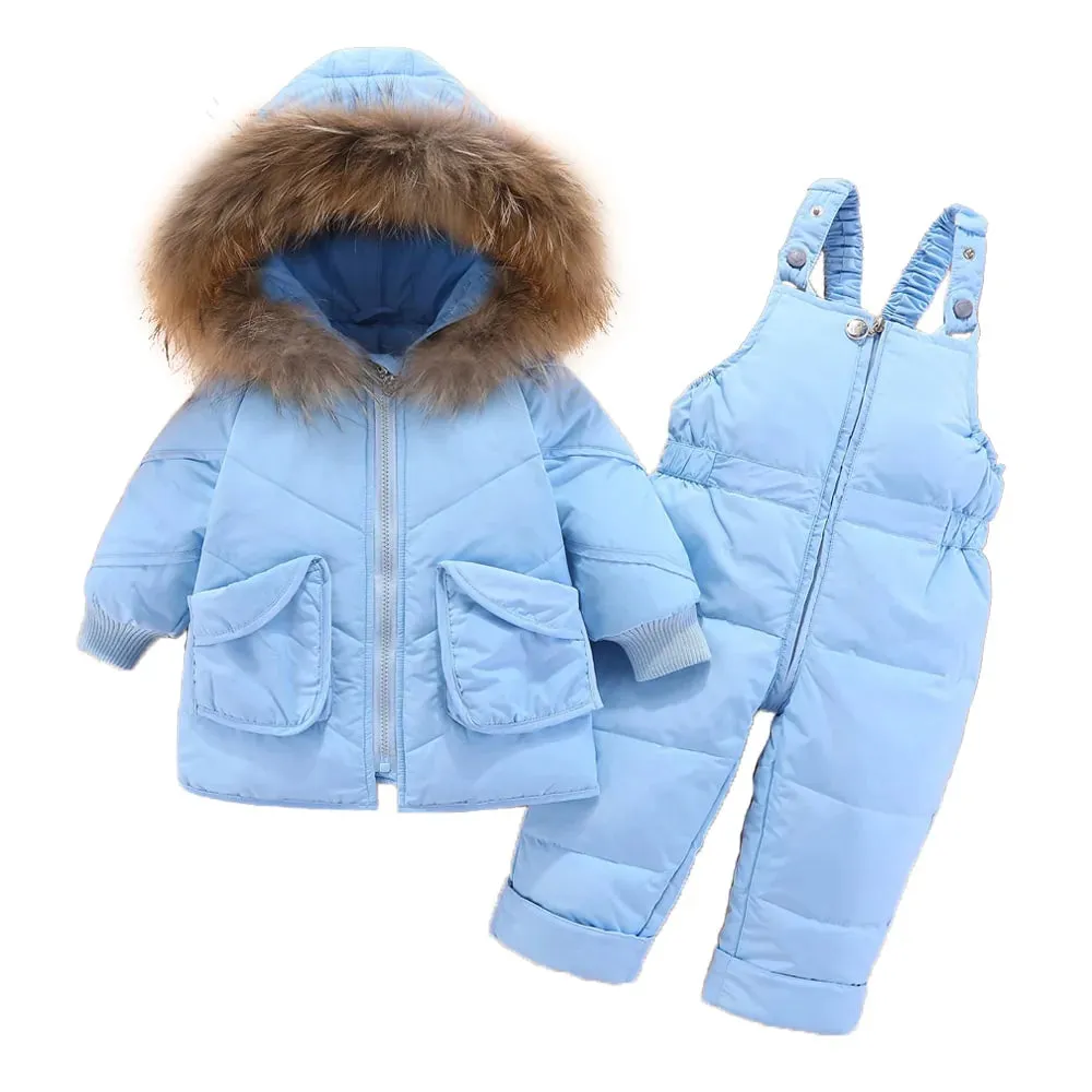 Baby Warm Snowsuit Hooded