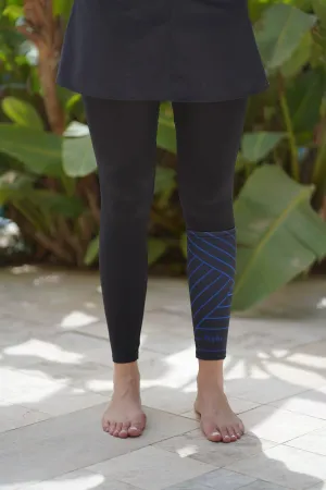Black Stripe Legging Extension