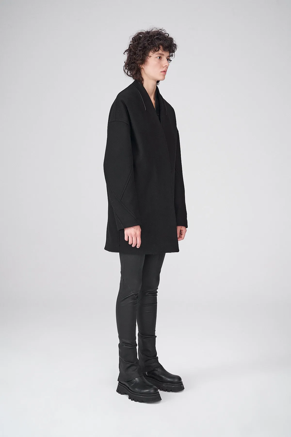 Black Wool Coat
