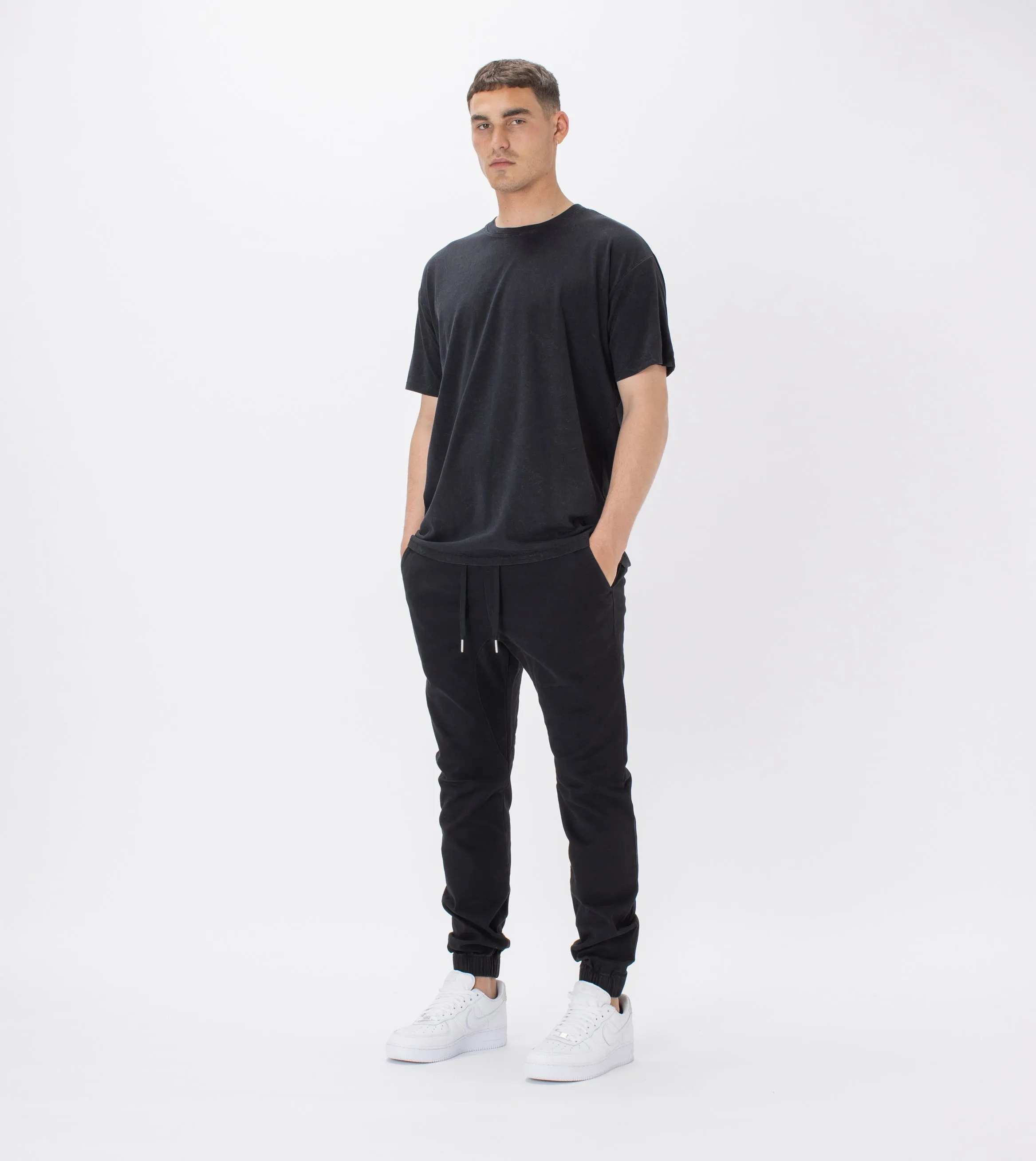 Box Tee Black Salt