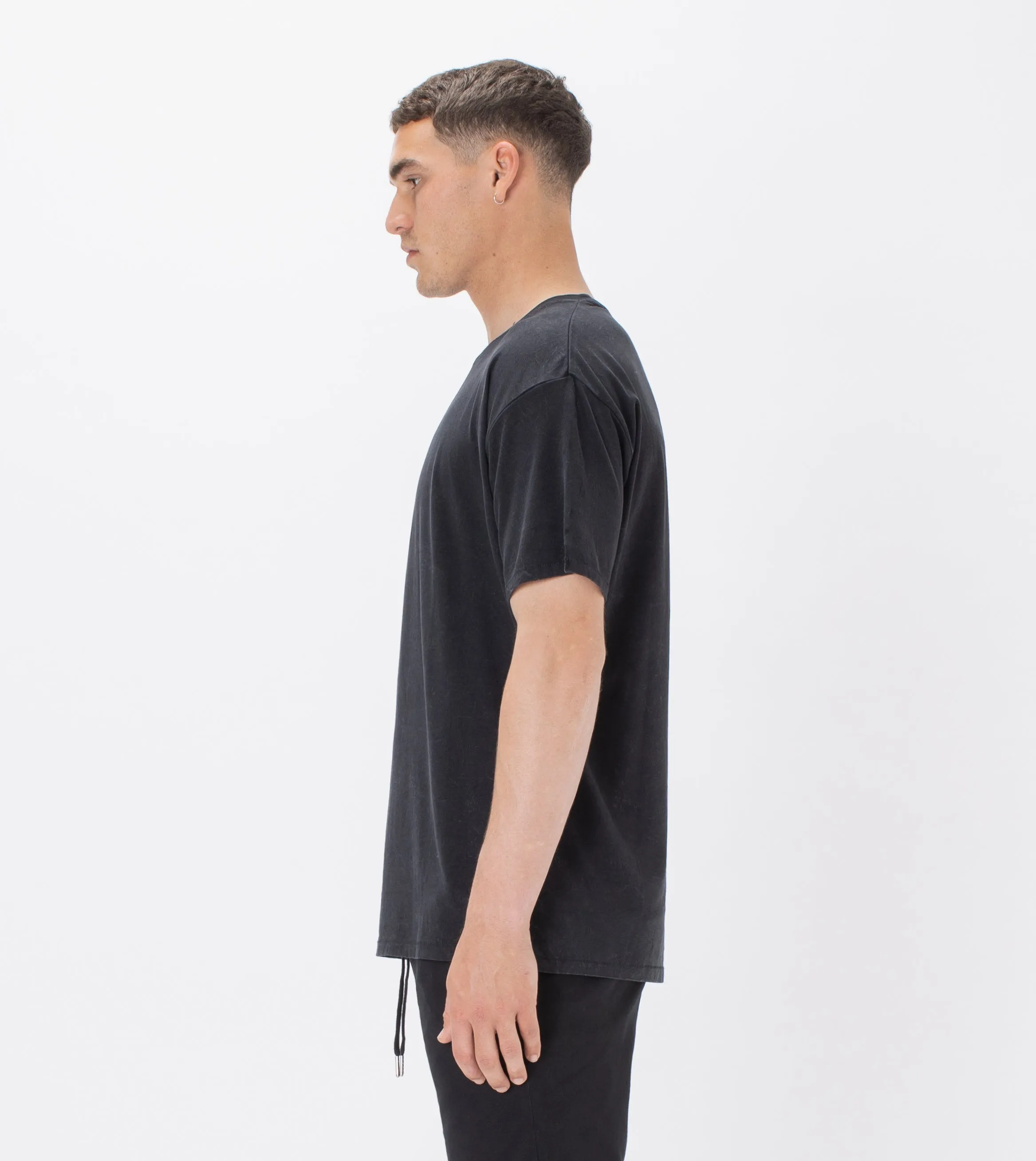 Box Tee Black Salt