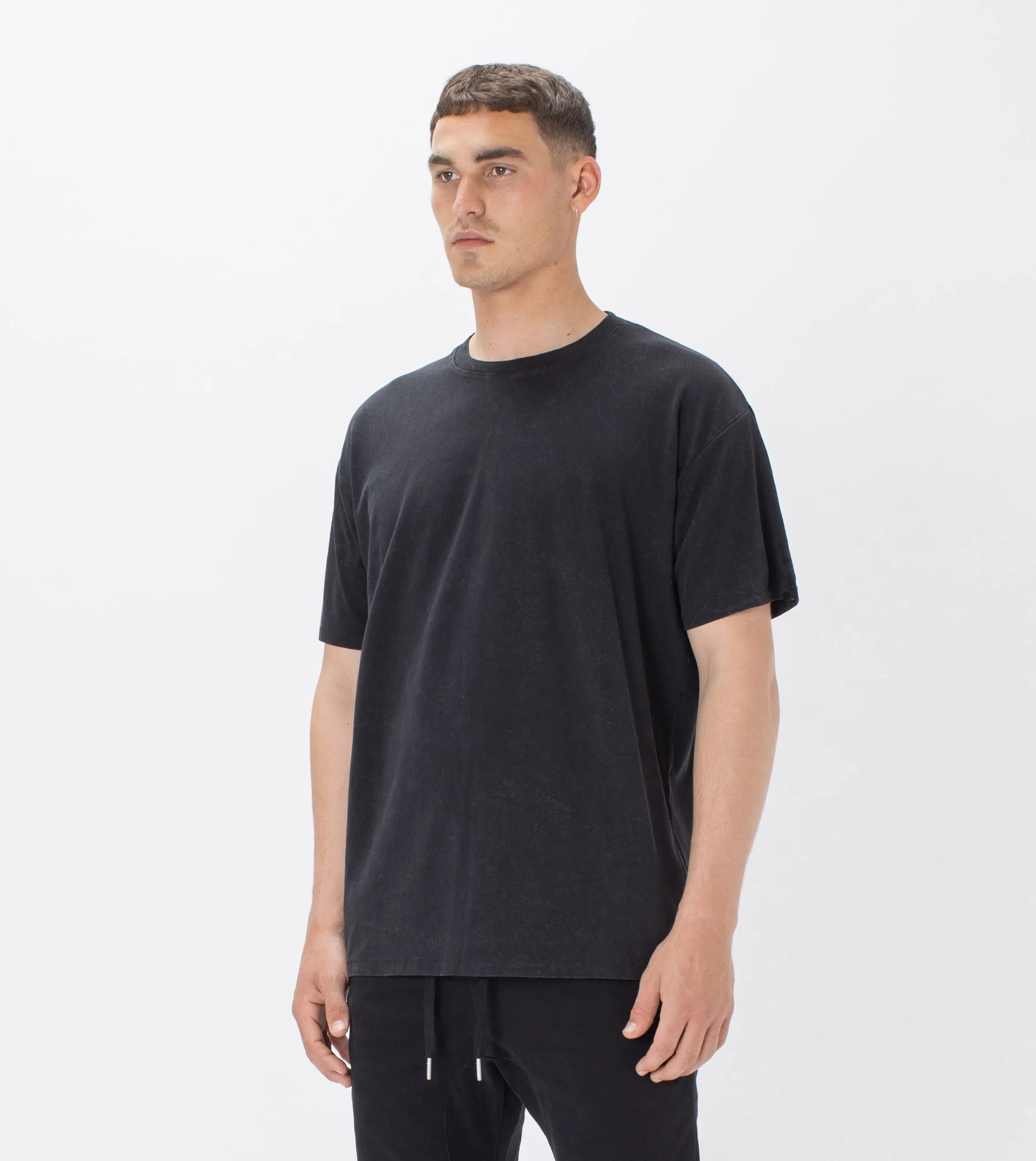Box Tee Black Salt