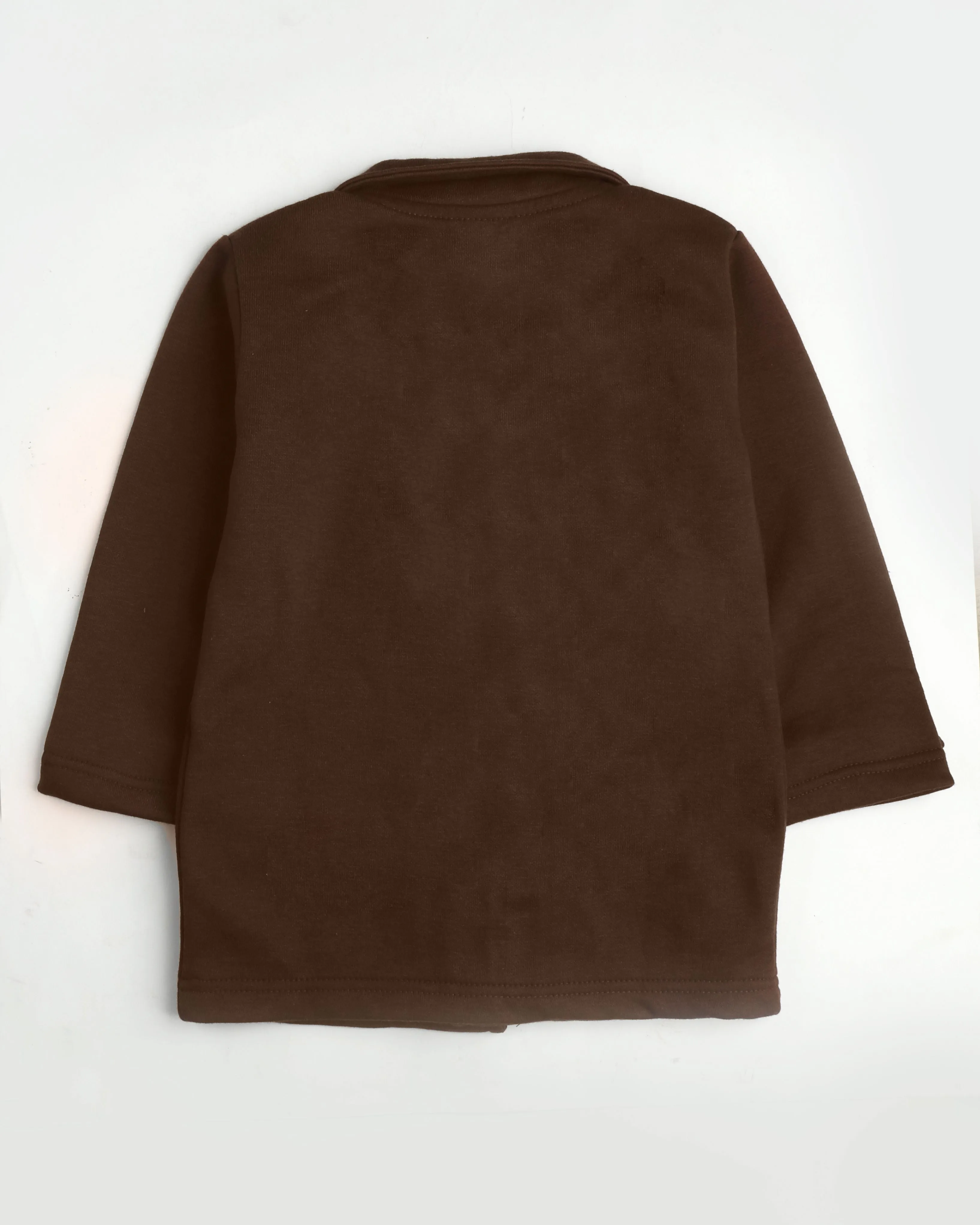 BROWN WOOL COAT