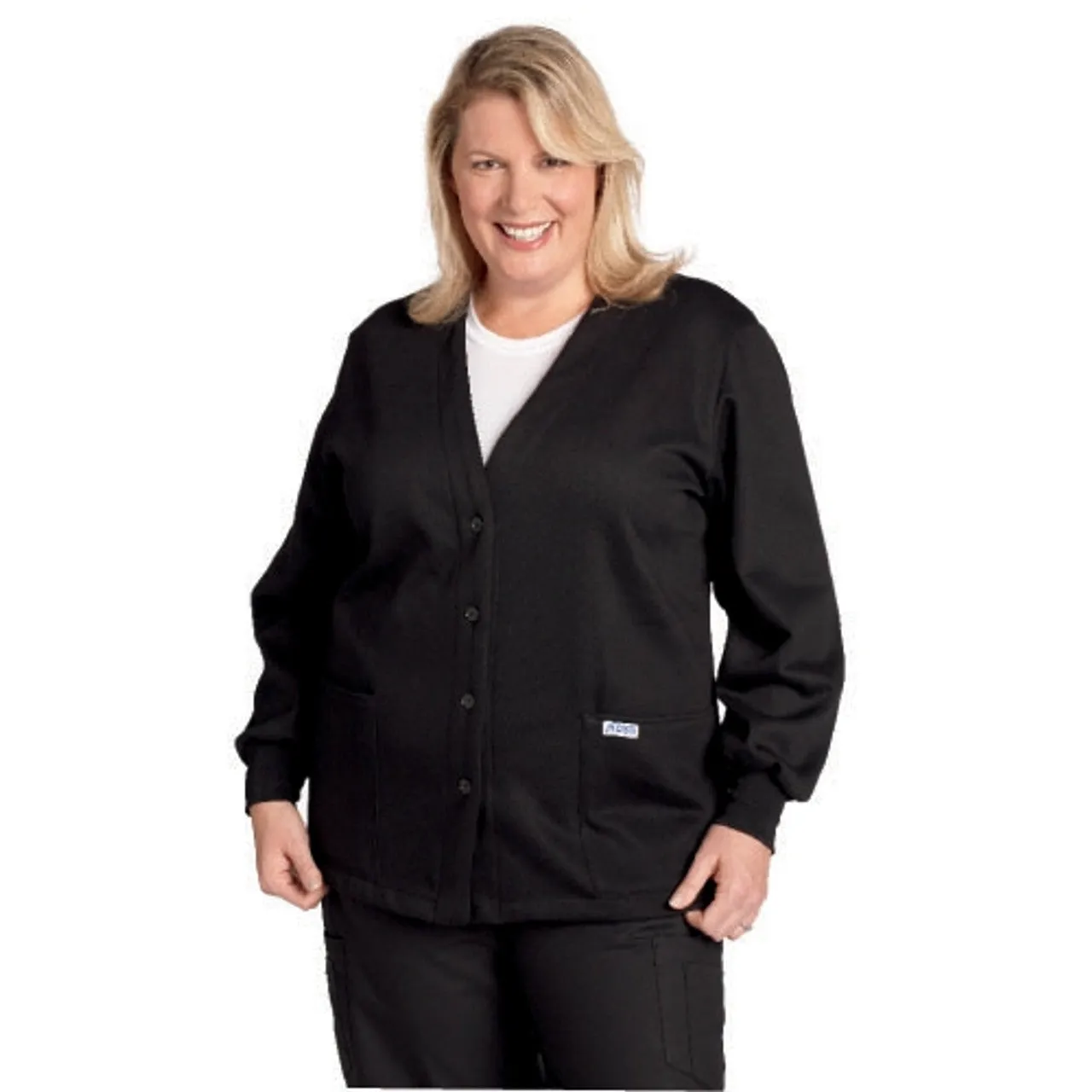 Button Front Fleece Jacket by MOBB