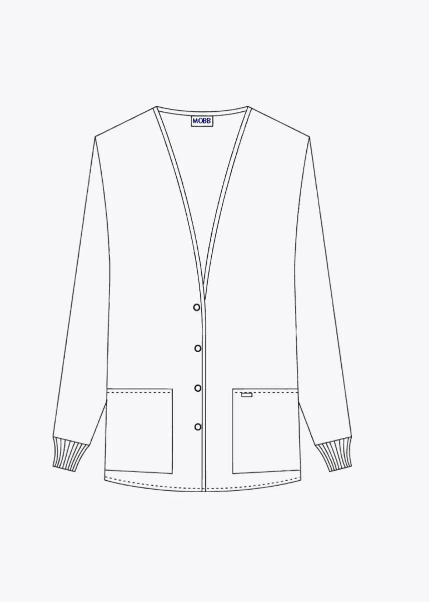 Button Front Fleece Jacket by MOBB