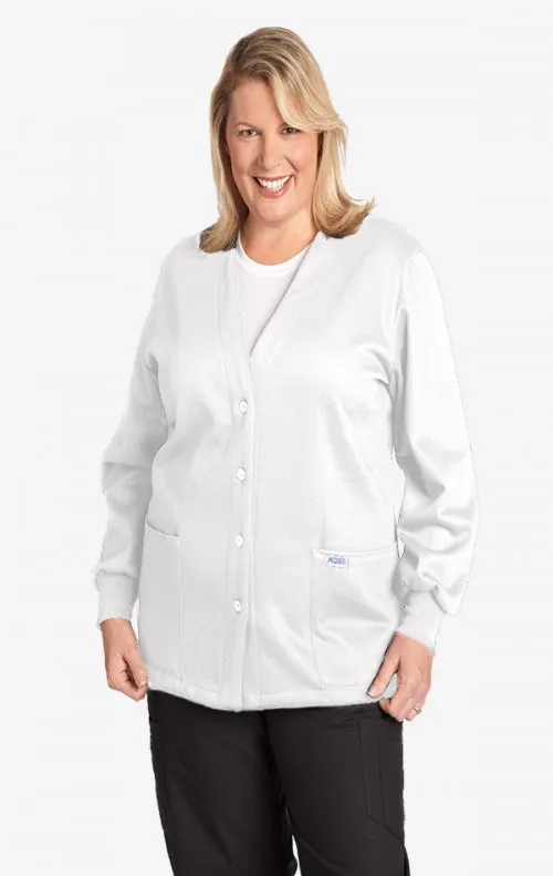 Button Front Fleece Jacket by MOBB
