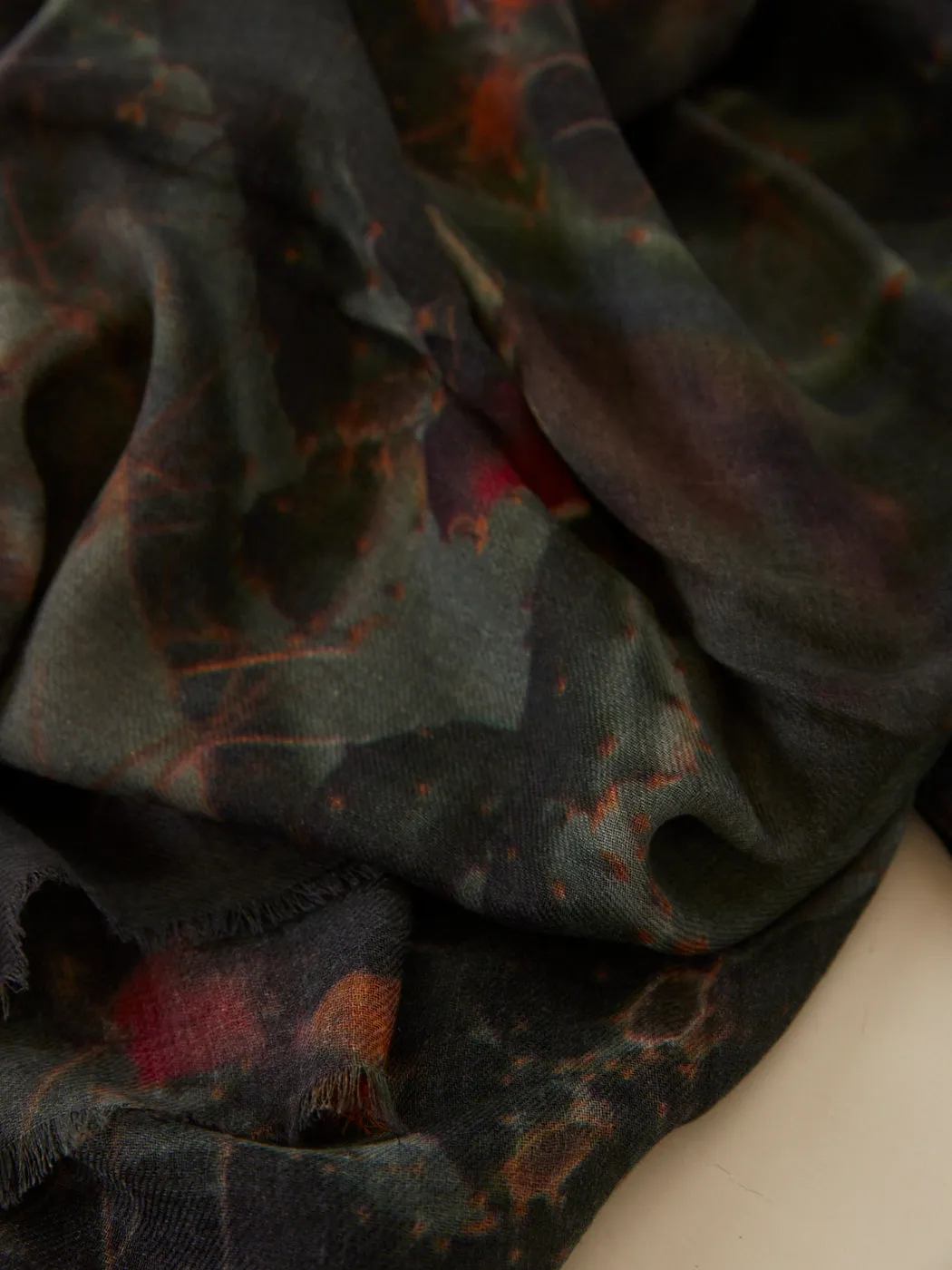 Cactus Flowers (oversized) Wool Scarf