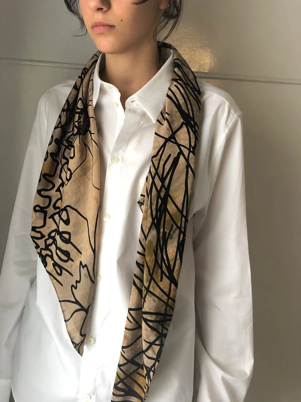 Castlecliff Silk Scarf