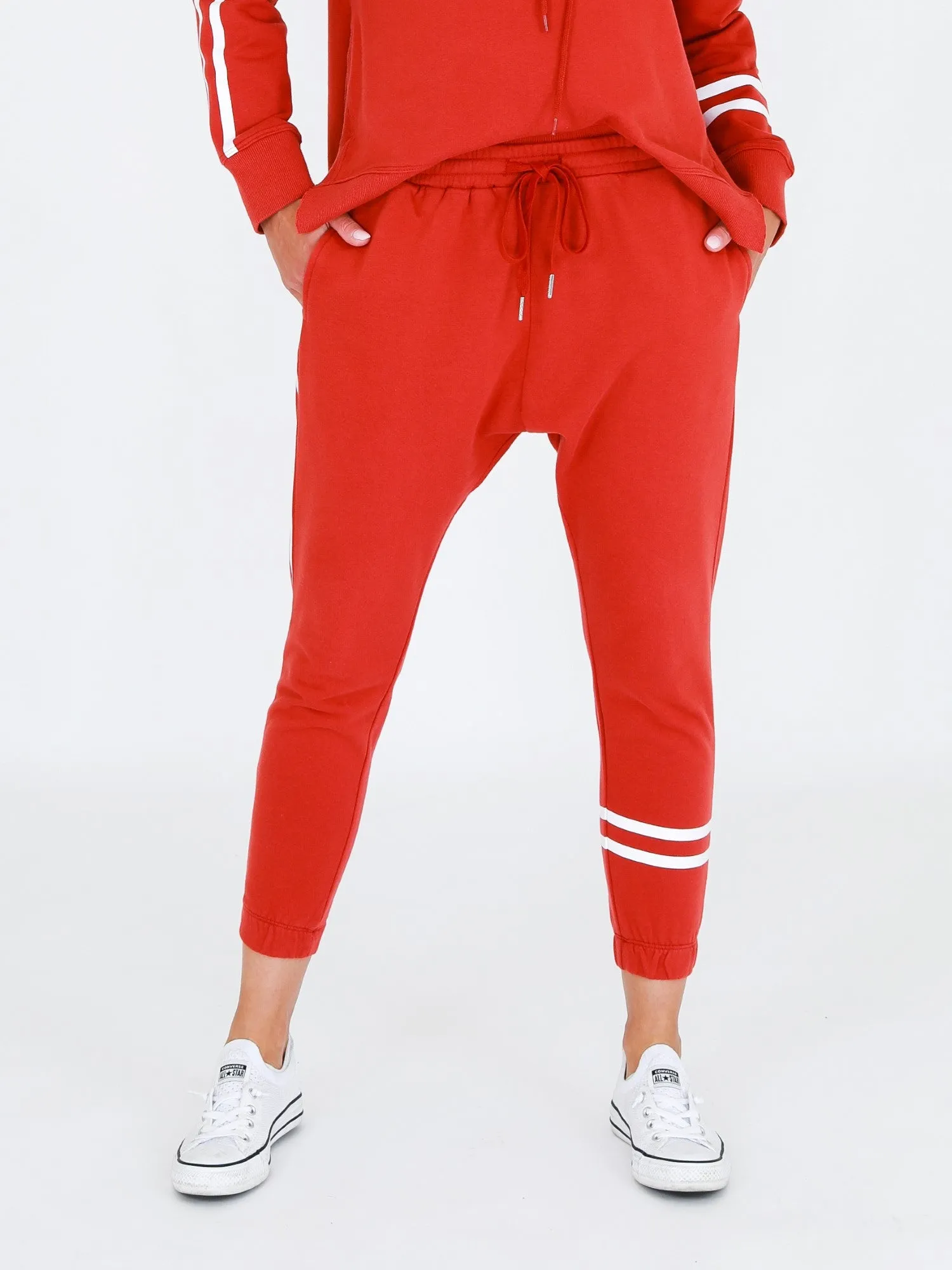 Charlise Two-Stripes Sweatpants