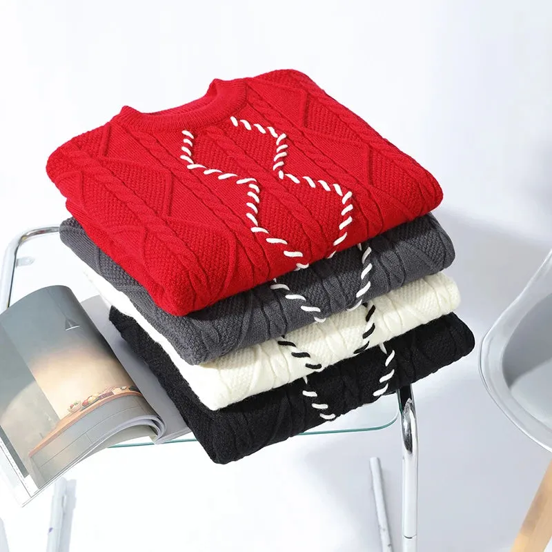 Criss-Cross Soft Warm Sweater