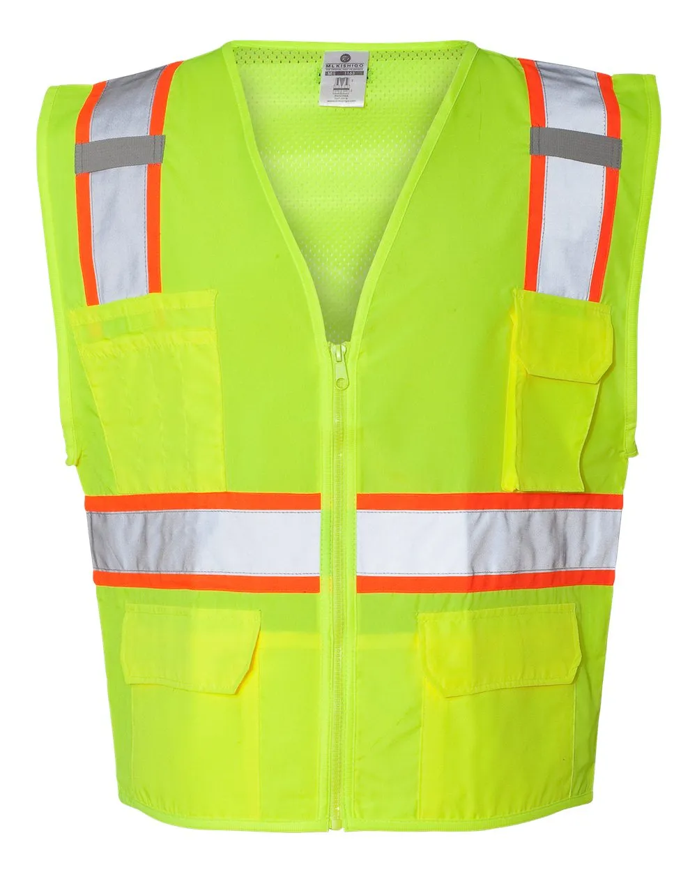Custom Embroidery - Kishigo - Ultra-Cool™ Solid Front Vest with Mesh Back - 1163-1164