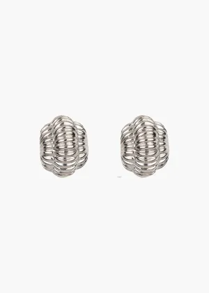 Damaris Studs -- Silver