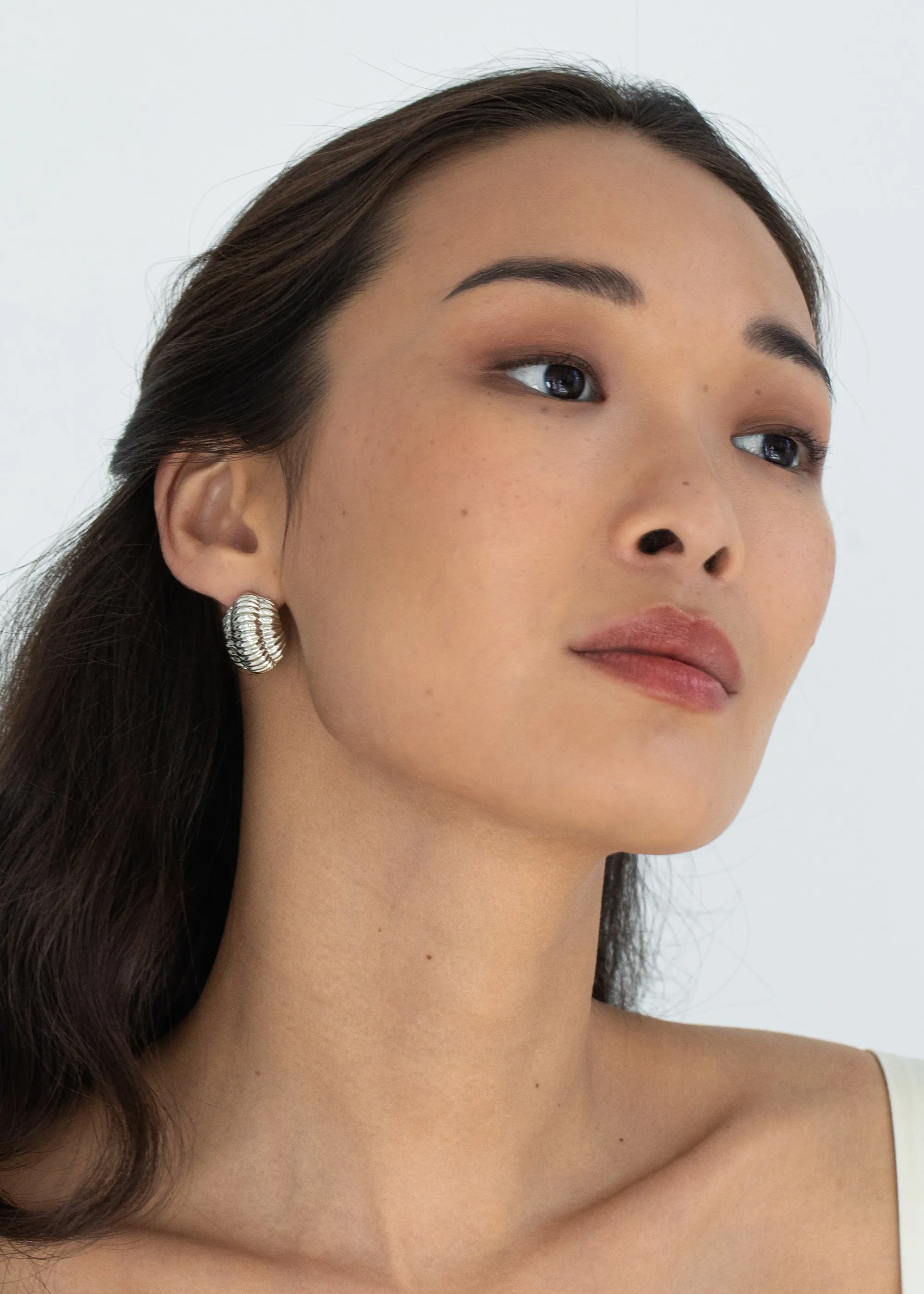 Damaris Studs -- Silver