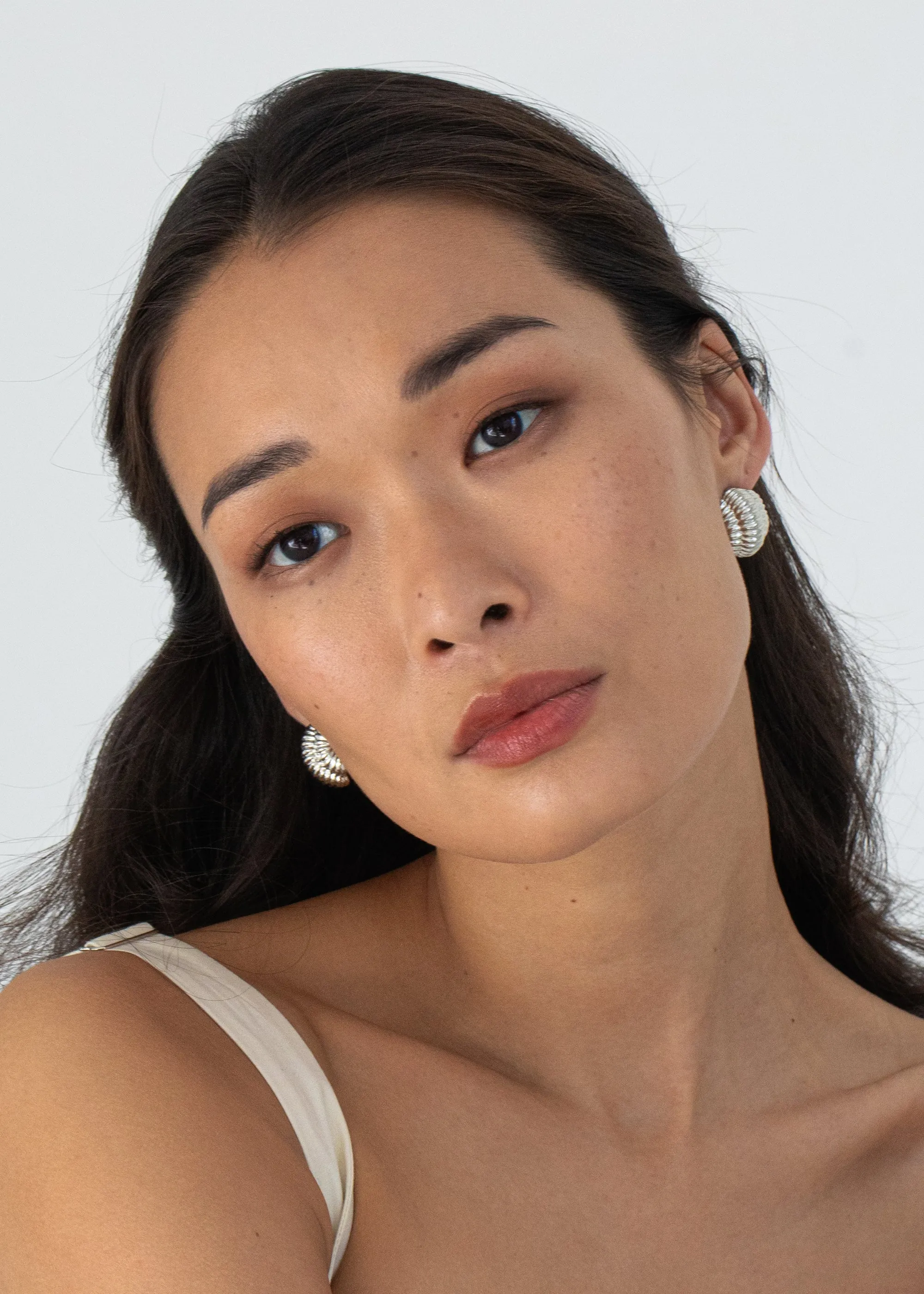 Damaris Studs -- Silver