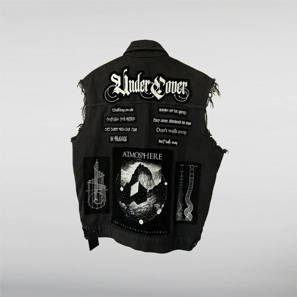 Denim Juice Wrld Patch Vest