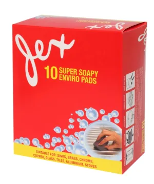 Edco Jex Soap Pads, 10 pack