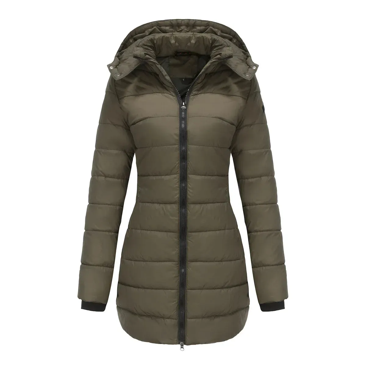 Emily – Women's Long Puffer Quilted Jacket