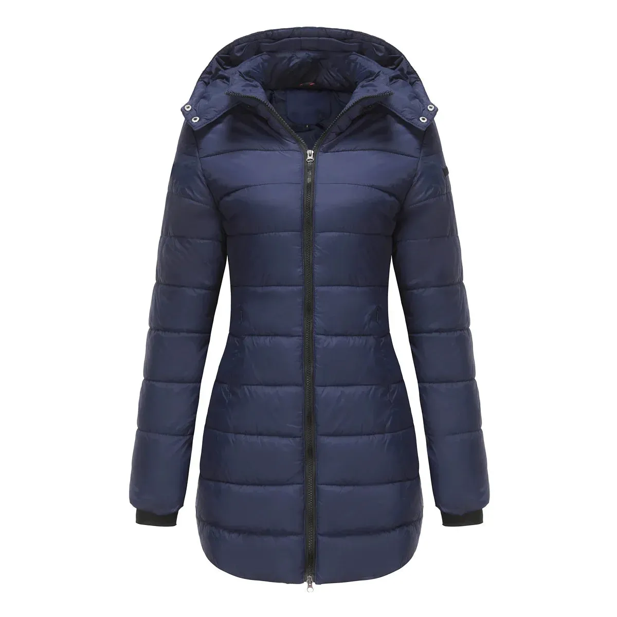 Emily – Women's Long Puffer Quilted Jacket