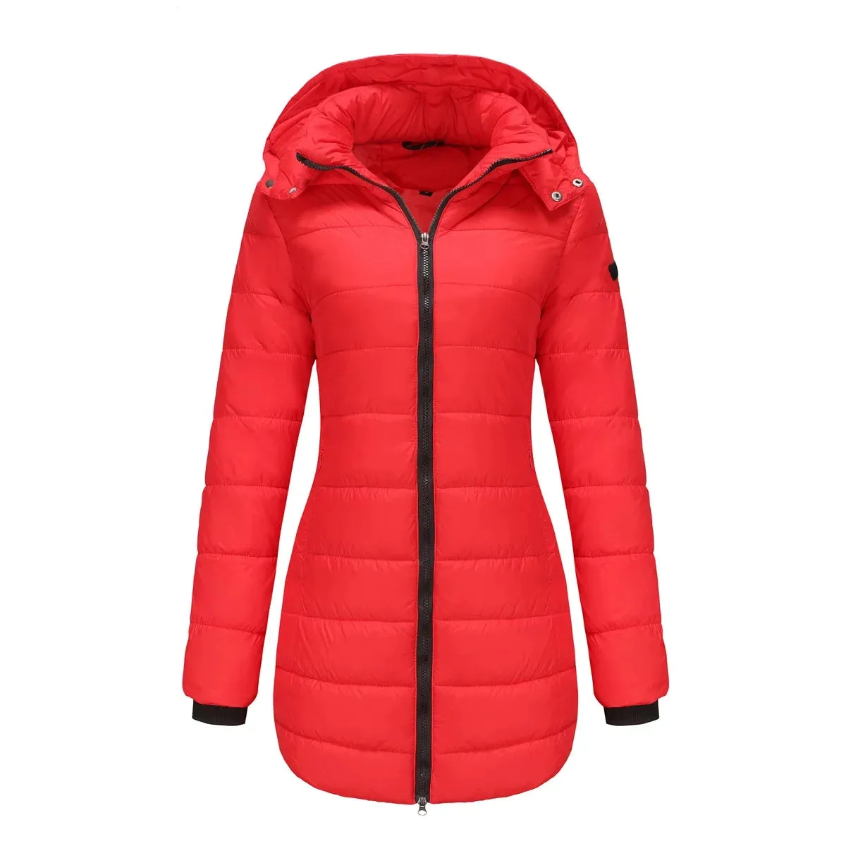 Emily – Women's Long Puffer Quilted Jacket