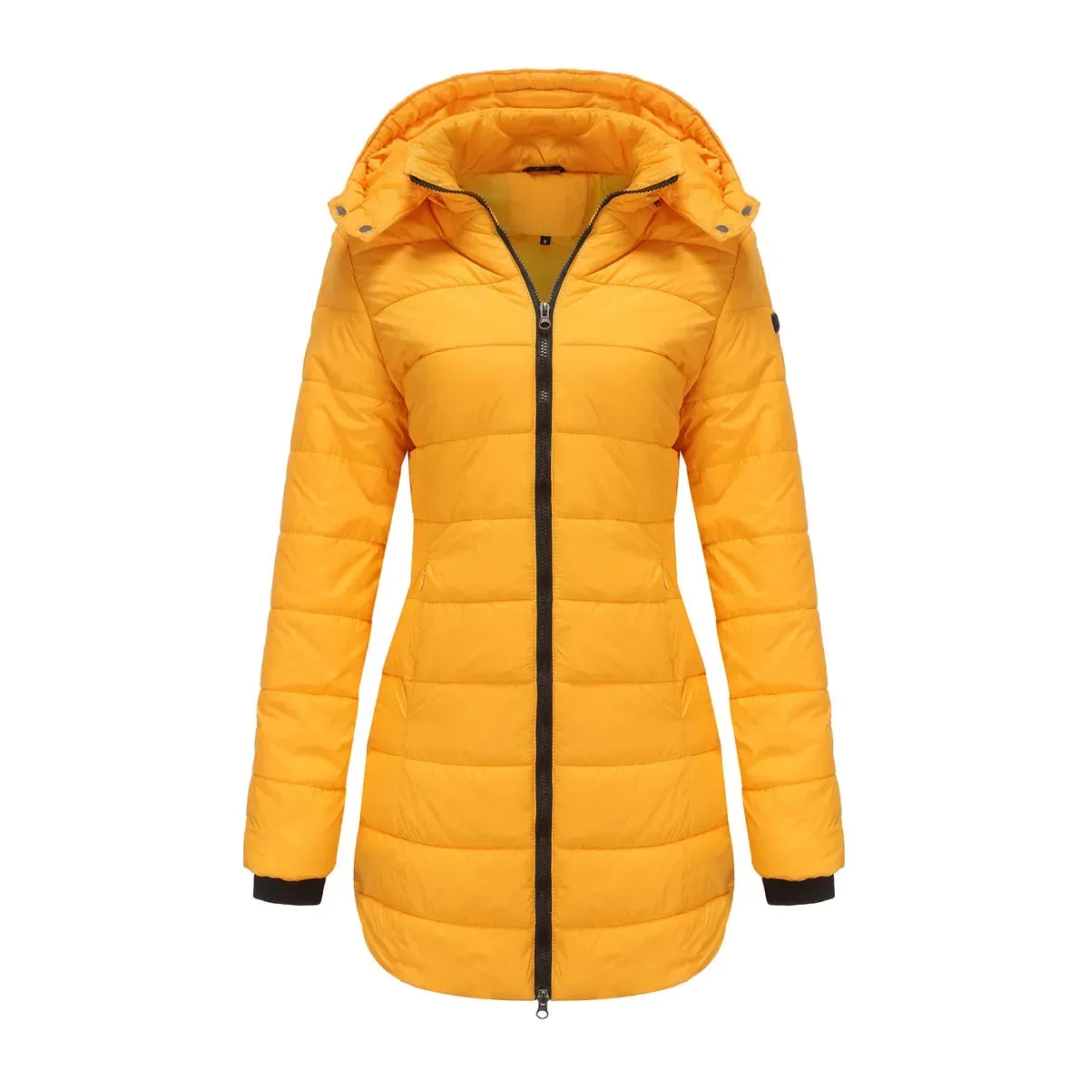 Emily – Women's Long Puffer Quilted Jacket