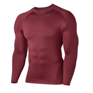 Essential Thermal Base Layer Shirt Maroon