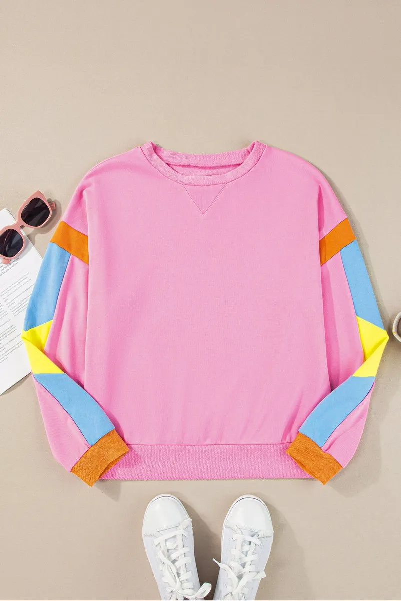 French Terry Multicolor Sweater