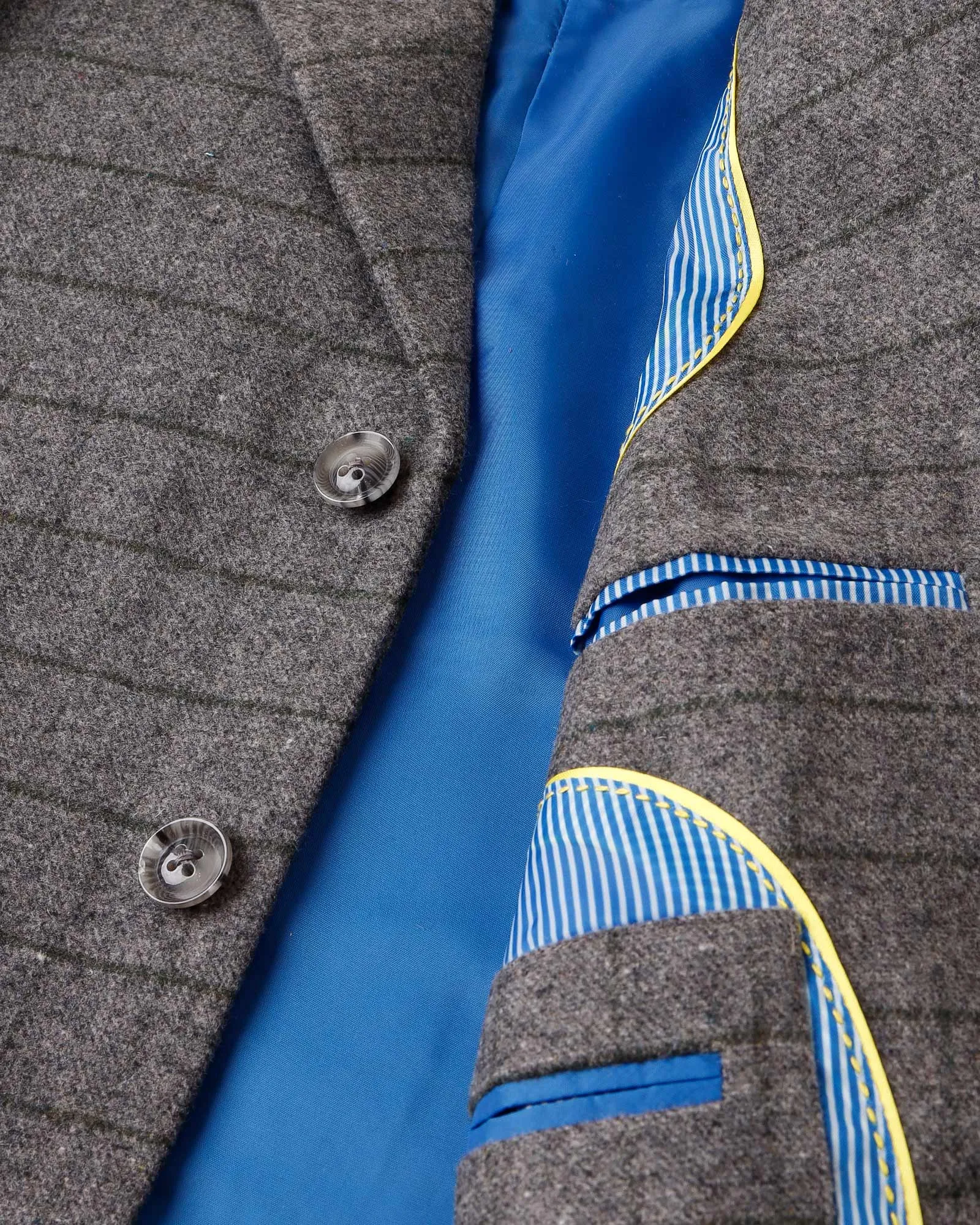 Grey Wool Coat