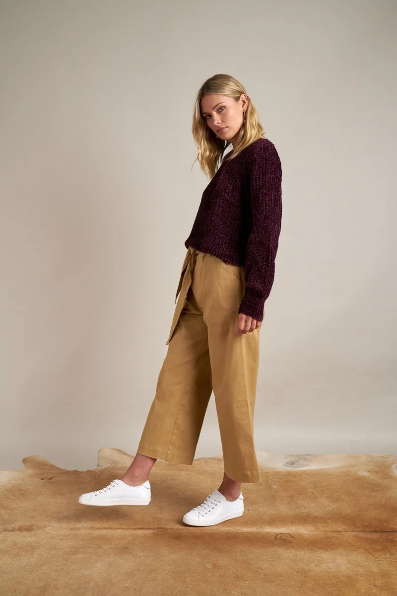 Gysette - Ida Chenille Jumper - Raisin