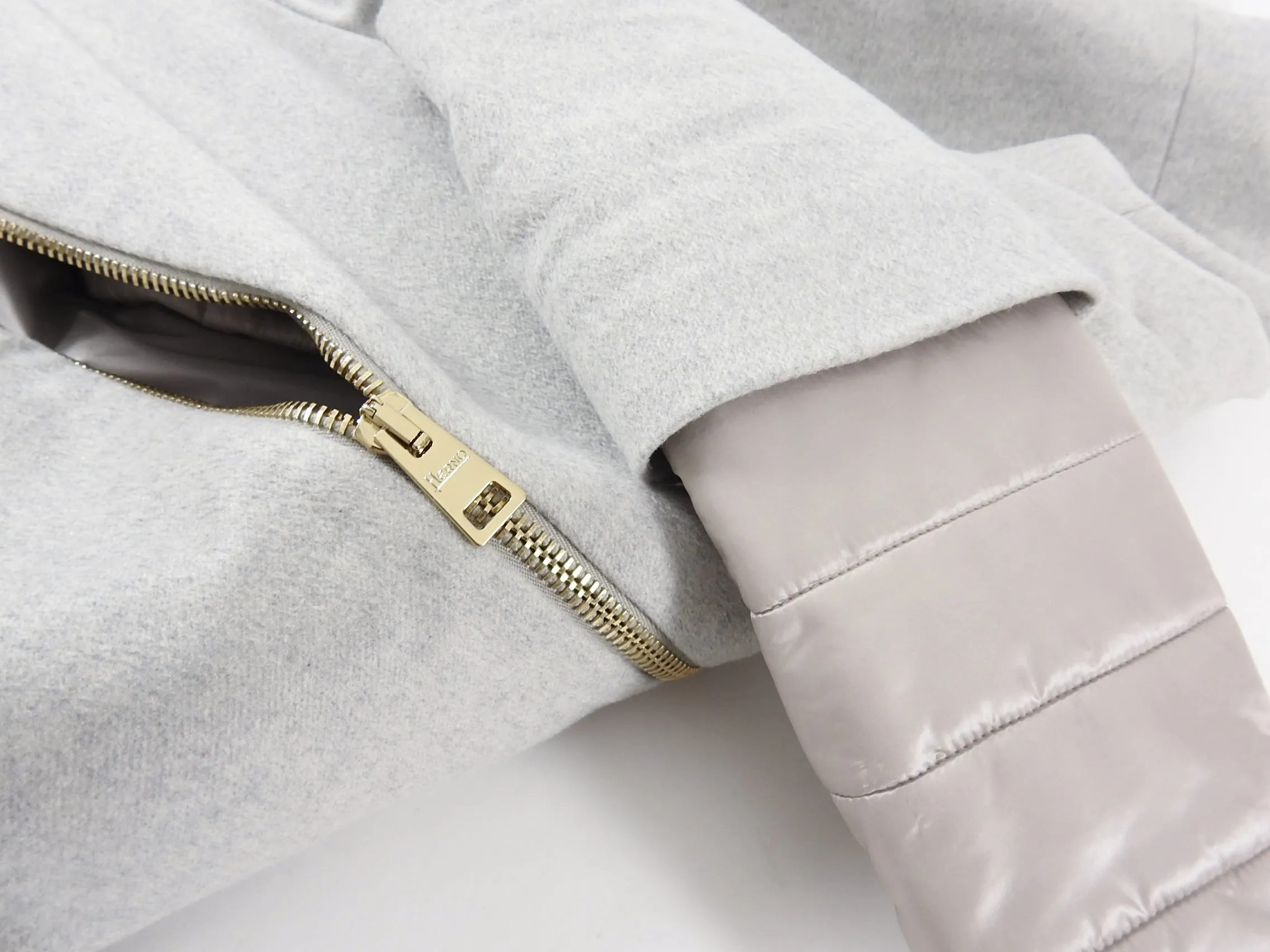 Herno 2 in 1 Cashmere Puffer Cocoon Coat - IT42 / 6