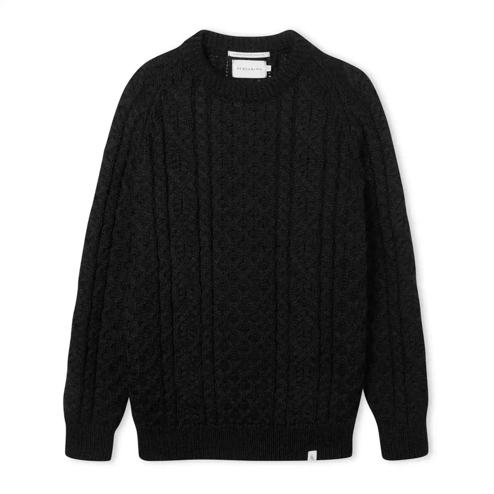 Hudson Navy Aran Jumper