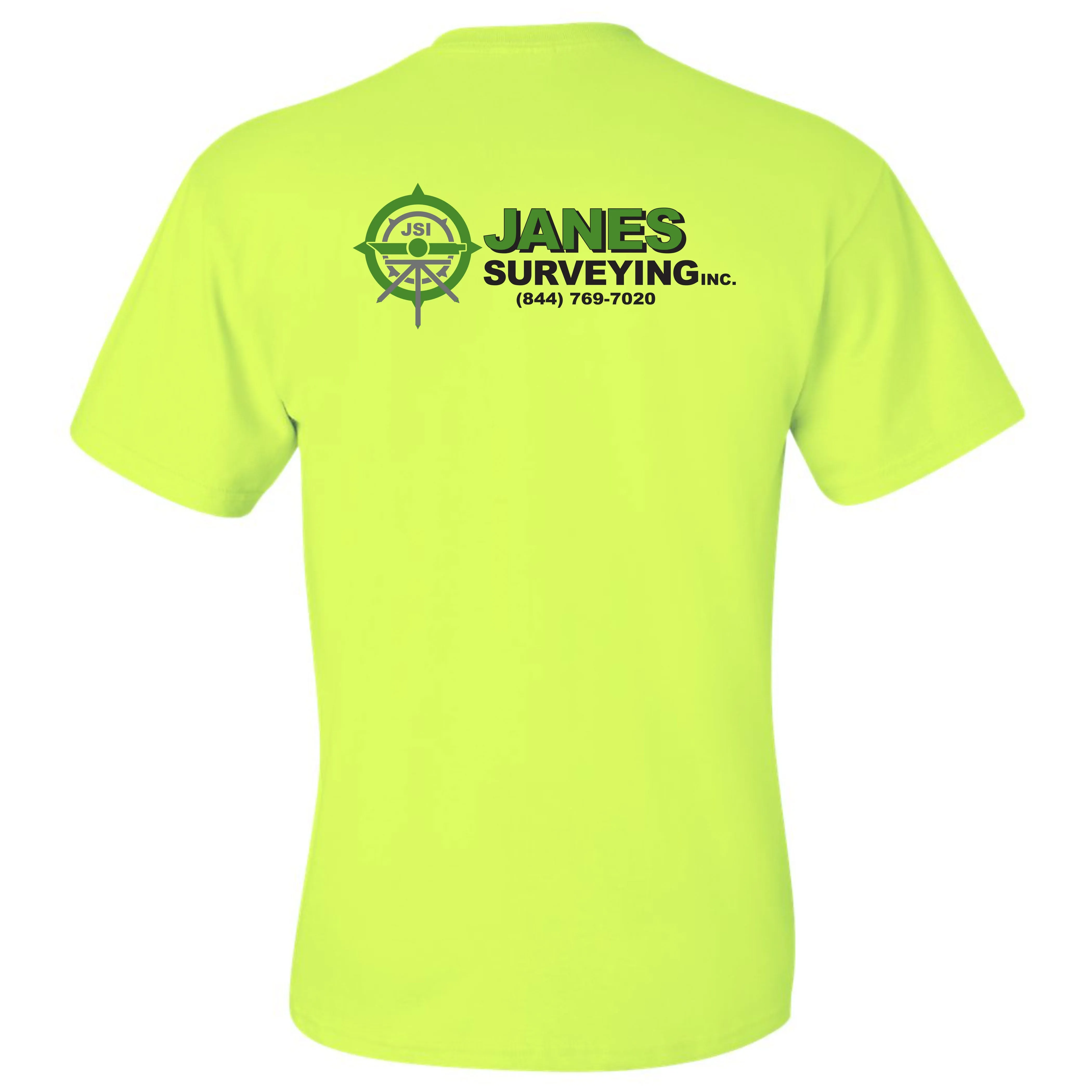 Janes Surveying Cotton Work Pocket T-Shirt