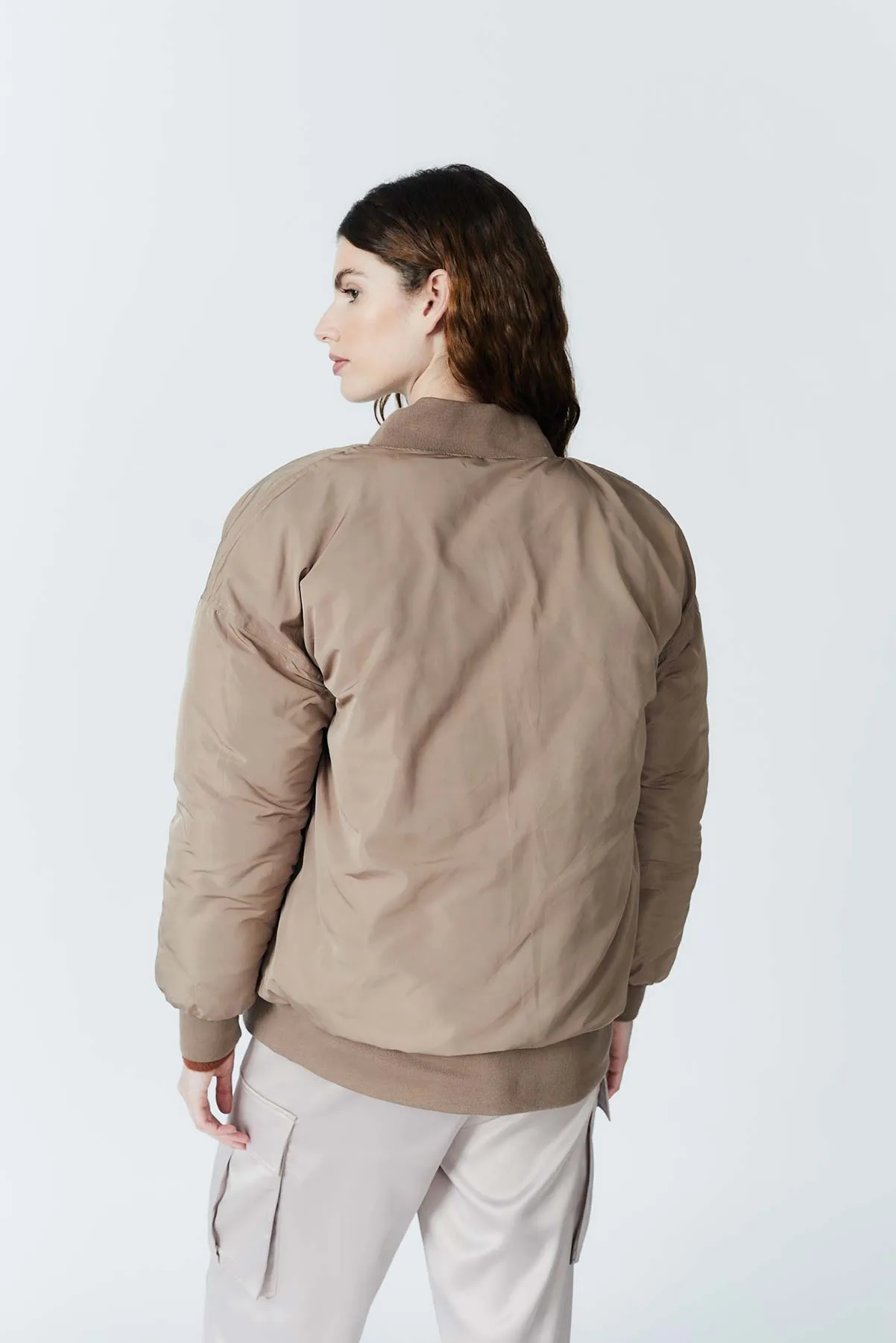 KAI REVERSIBLE BOMBER JACKET