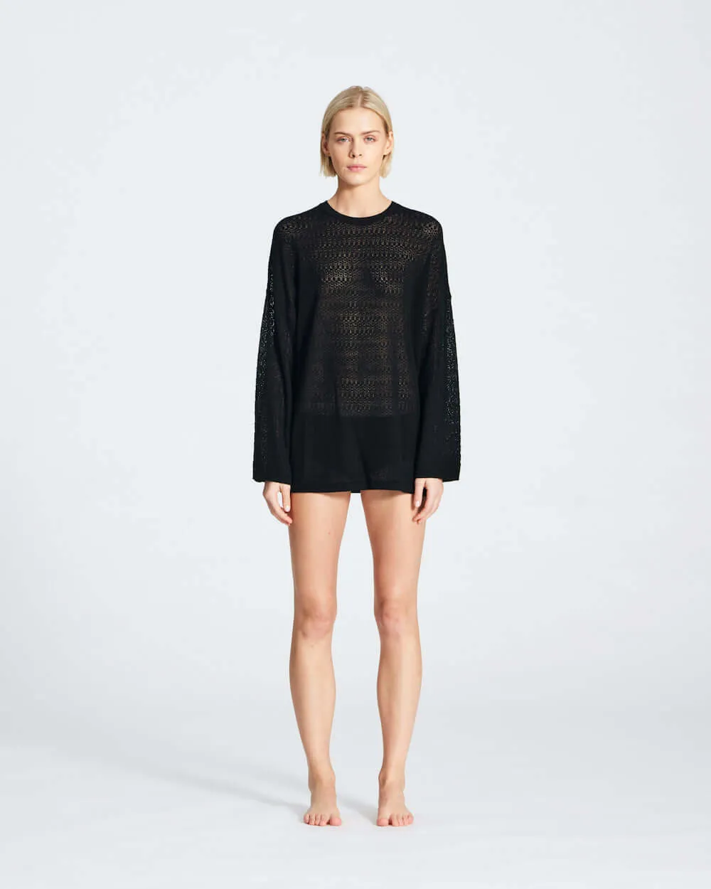 Knit Jacquard Top -  Ida