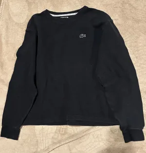 Lacoste black thermal Shirt - size Juniors Clothing:    M (8-11)