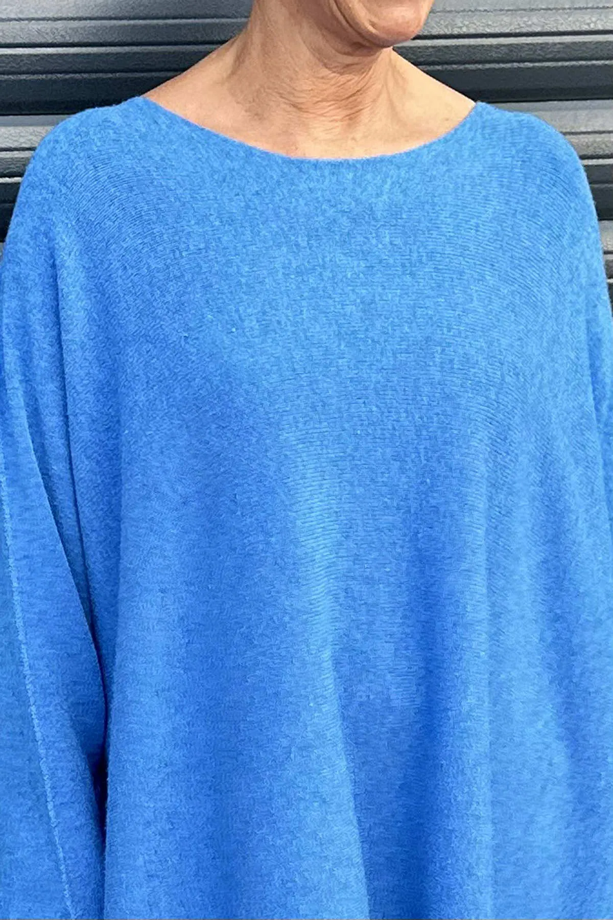 Leah Knitted Jumper Blue