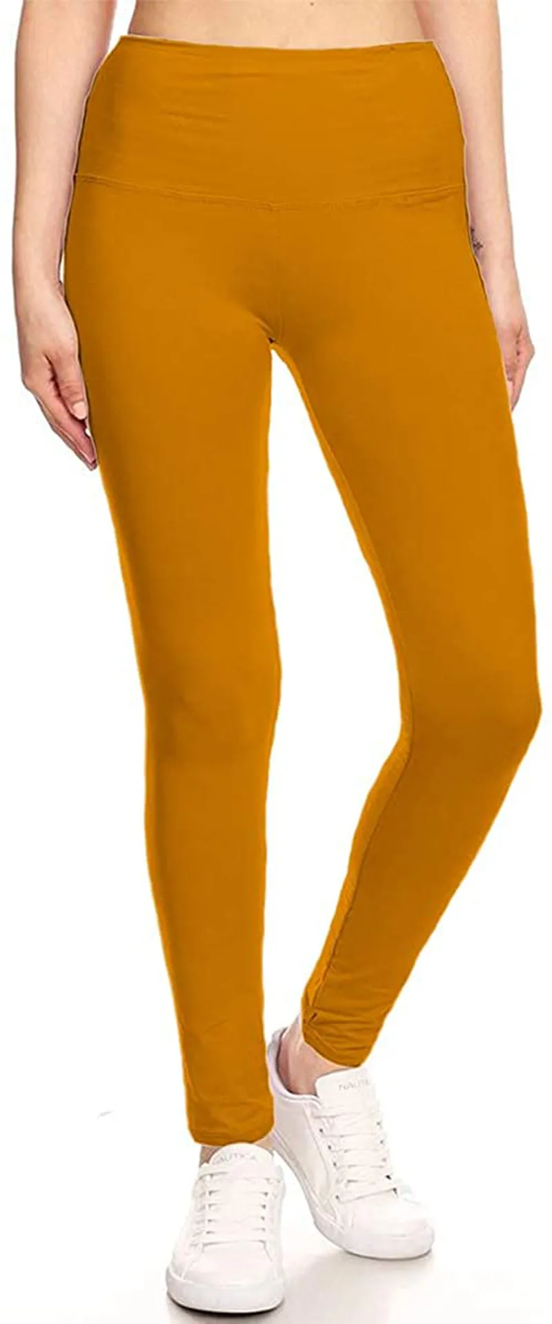 Leggings Depot Yoga Waist REG/Plus Women's Buttery Soft Leggings