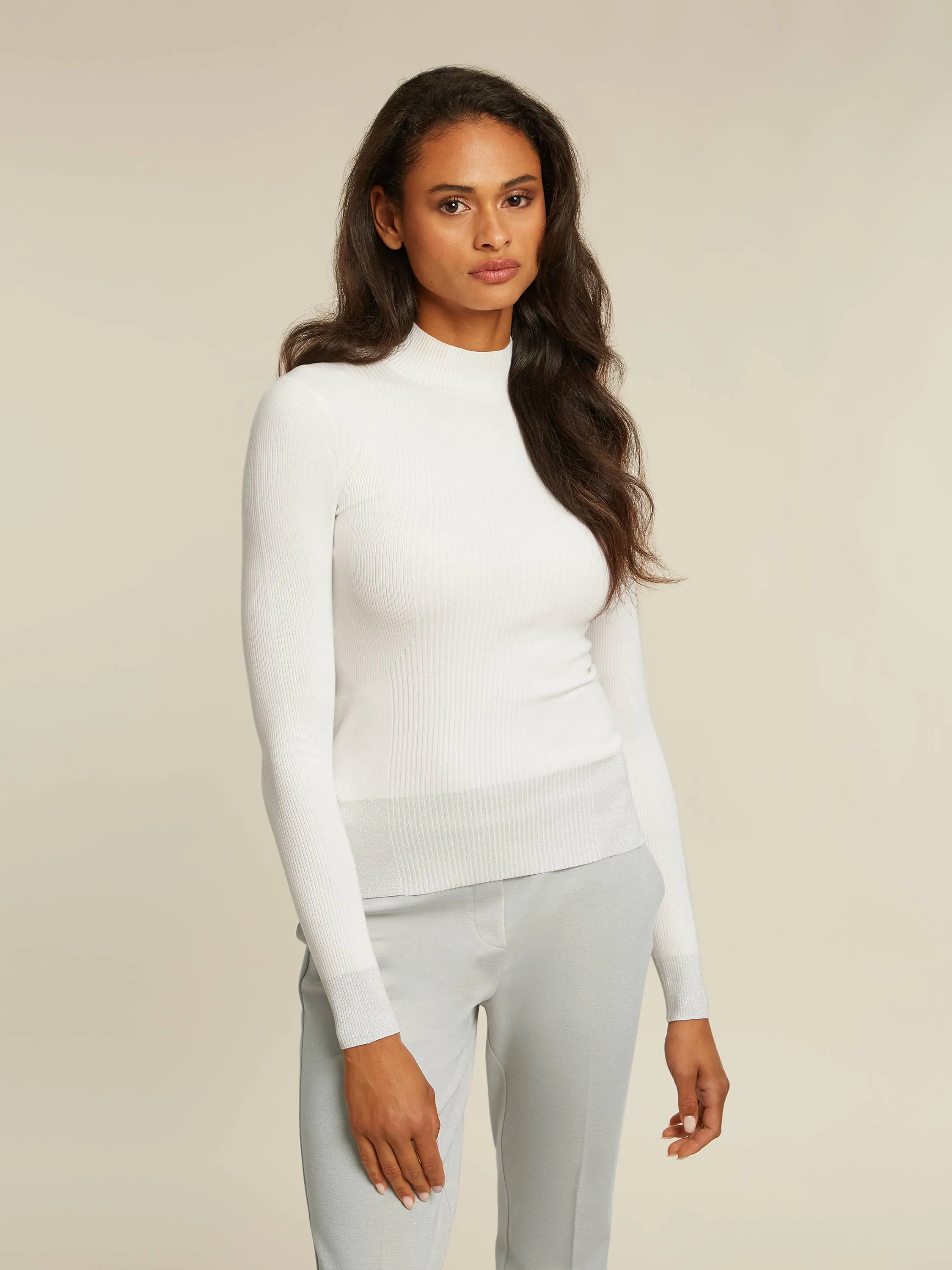 Lucas pullover - Silver lurex