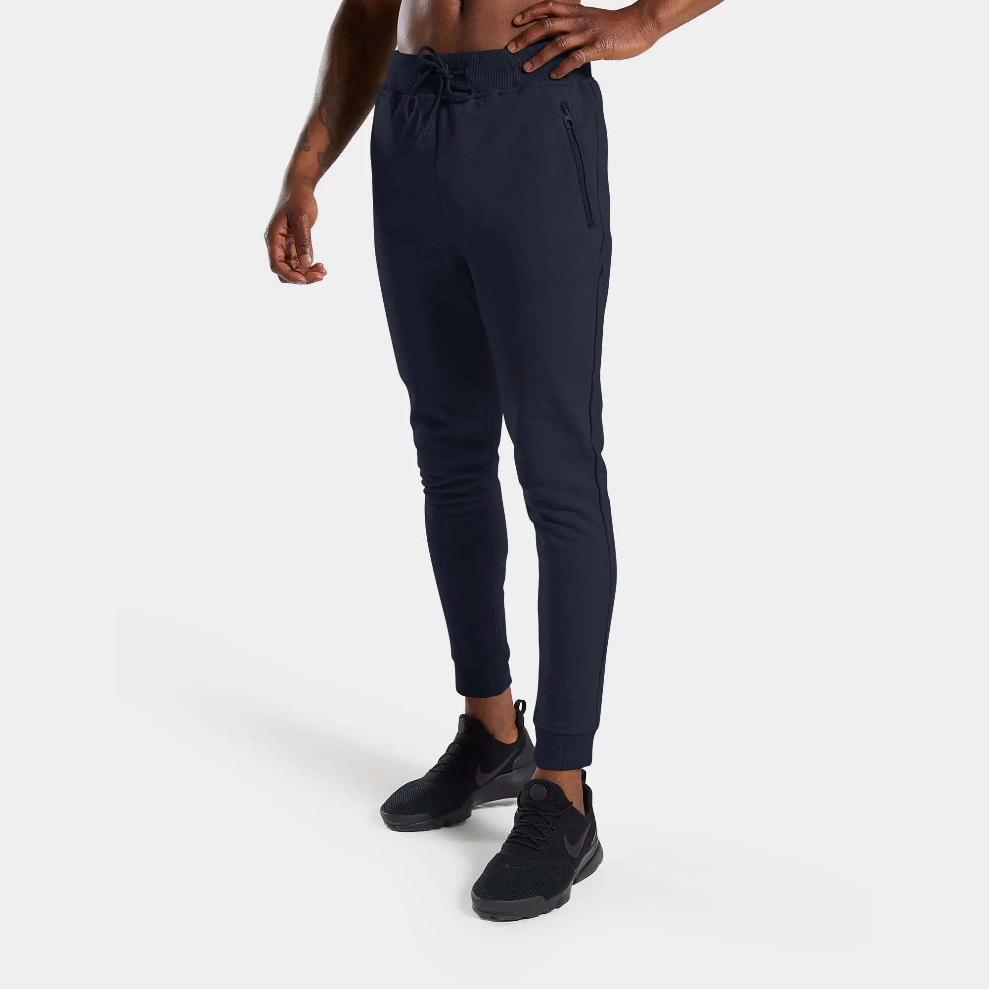 Men's Joggers with Zipper Pockets