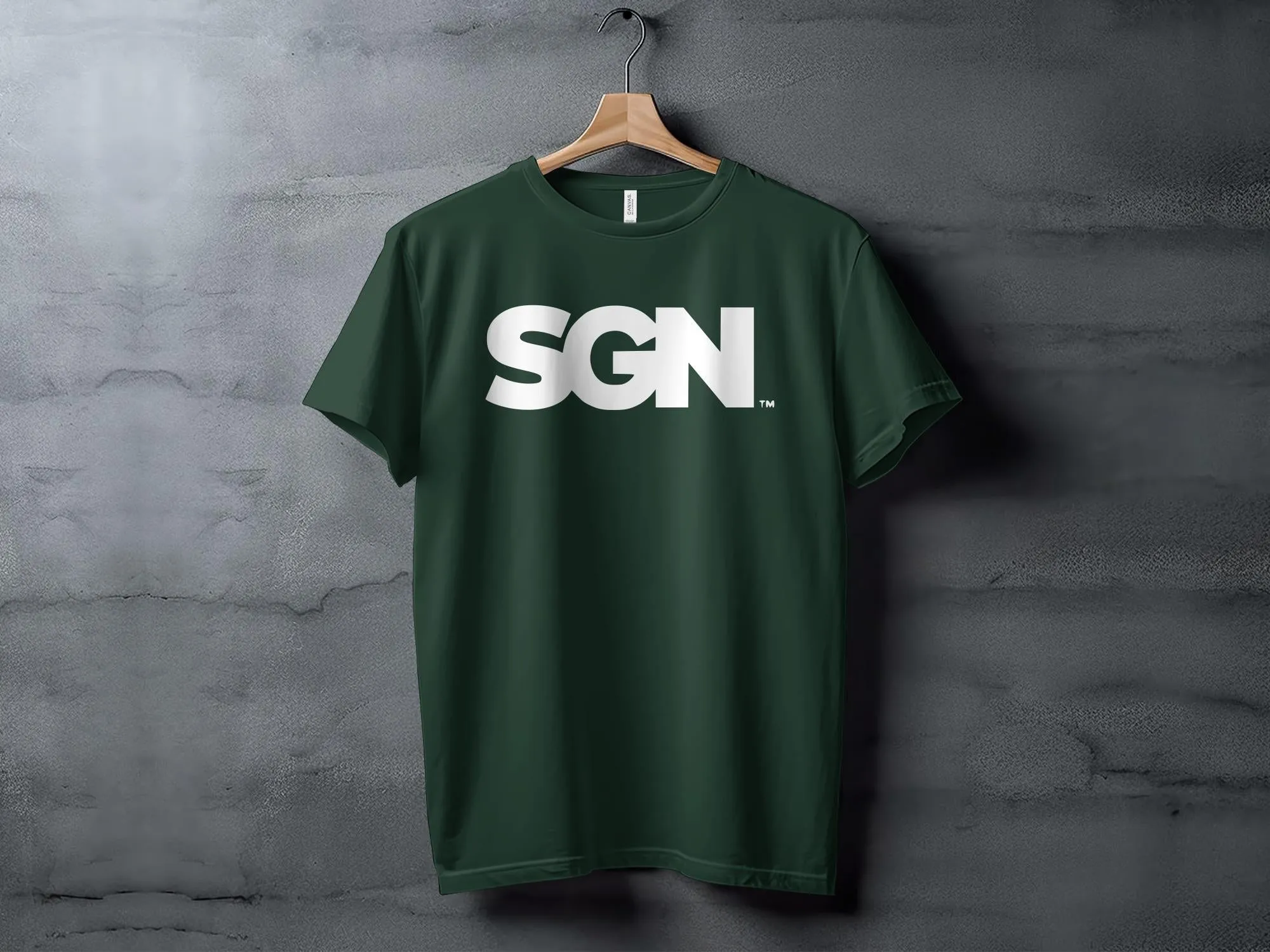 Seattle Gay News SGN Monochrome Logo T-Shirt, Unisex Cotton Tee