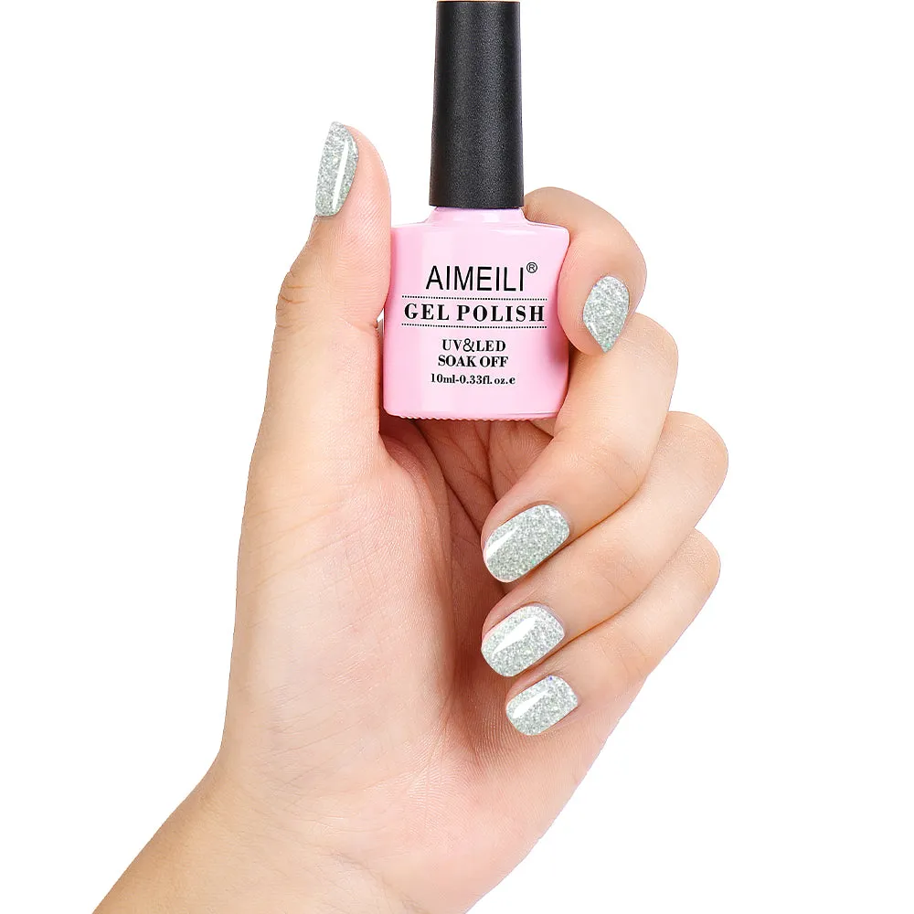 Silver Glitter Explosion (023)